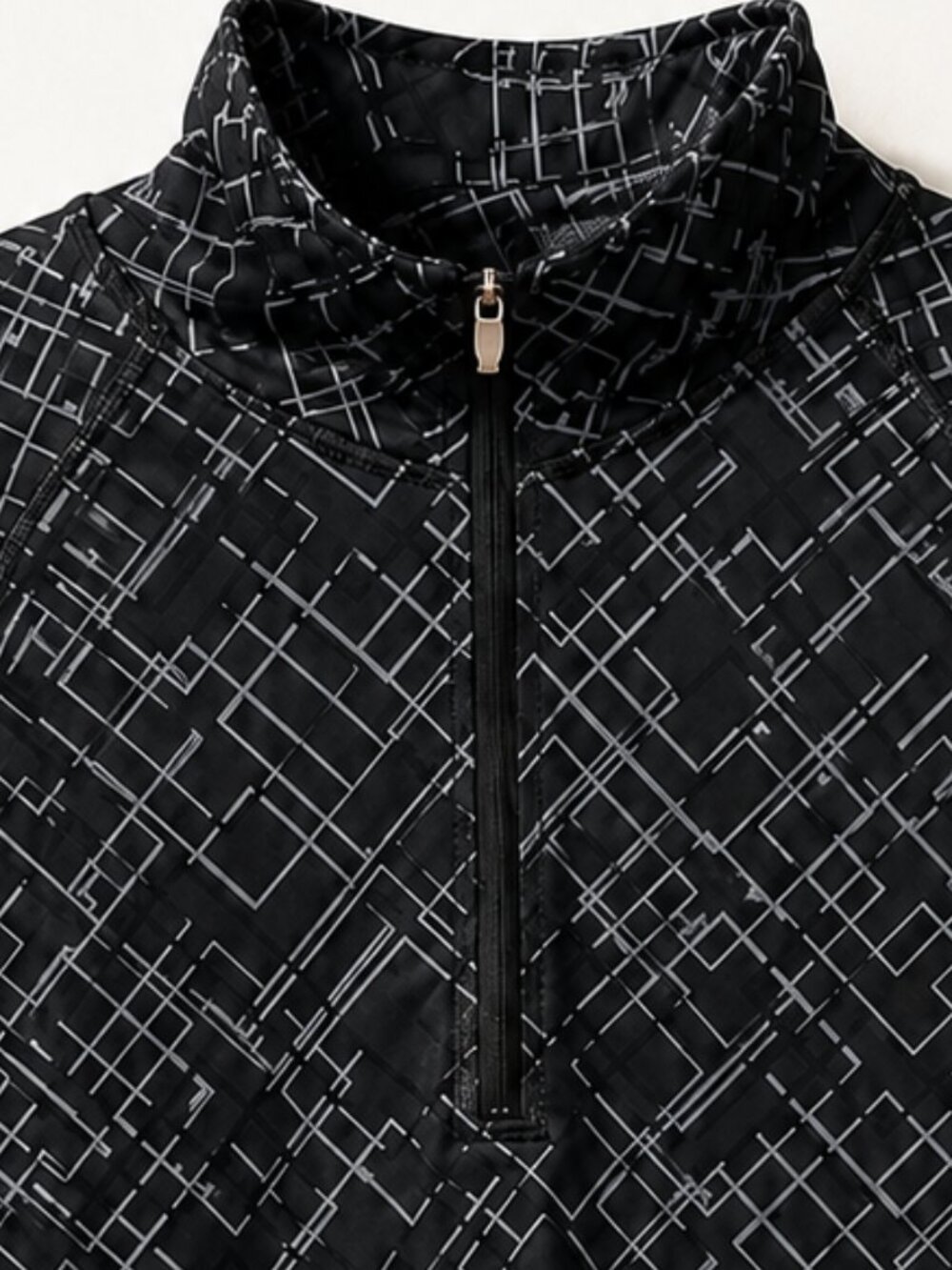 Tek Gear WarmTek Quarter Zip Performance Athleisure Pullover L NEW - Picture 10 of 15